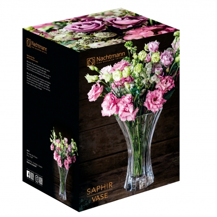 Saphir Vase, 24cm