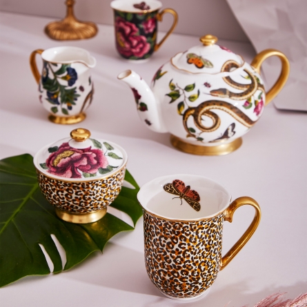 Creatures of Curiosity Leopard Teacup 34cl