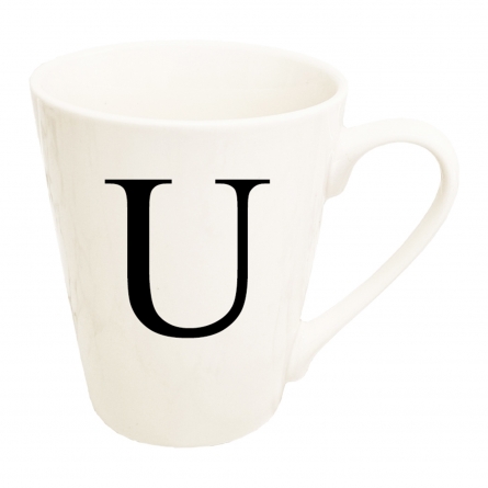 Letter Mug - U
