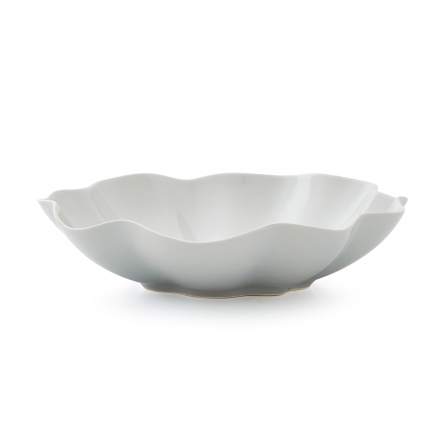 Floret Grey Large Serving Bowl, 33cm