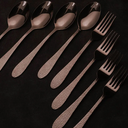 Frost Fenix dessert- & f&ouml;rr&auml;ttsbestick 8 delar koppar