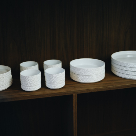 Service C Sk&aring;l Hvid, 4-pak